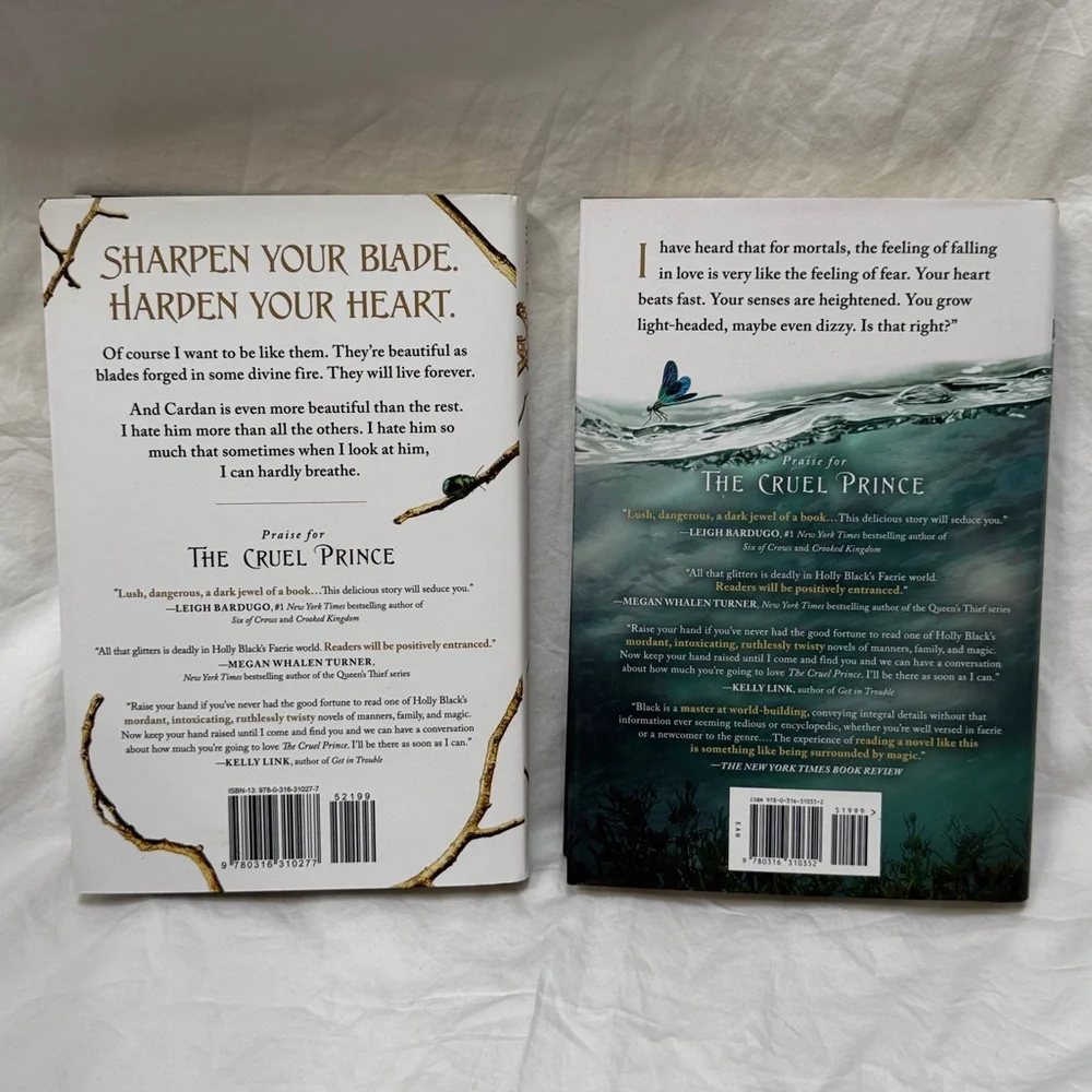 “The Cruel Prince” & “The Wicked King” Hardcover Fantasy Book Set by Holly Black - Picture 4 of 16
